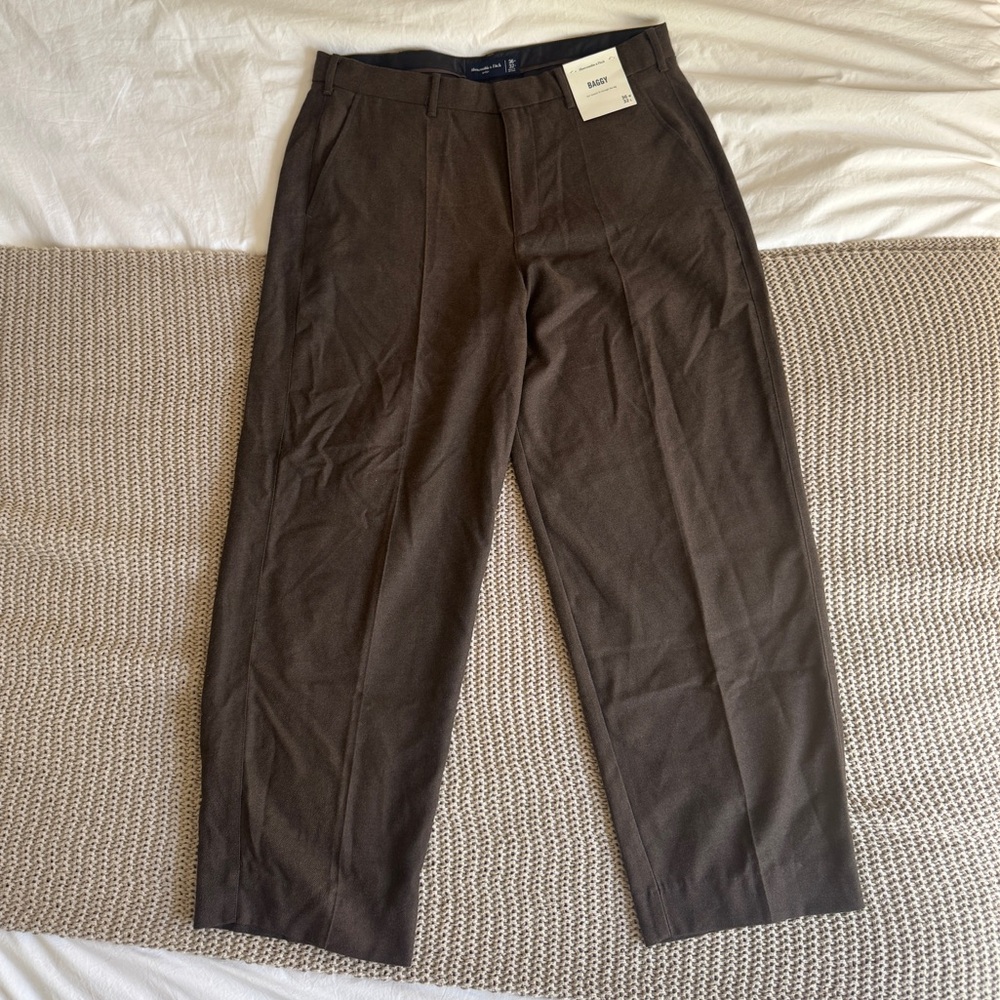 Abercrombie & Fitch Men’s Baggy Trousers New 36x32